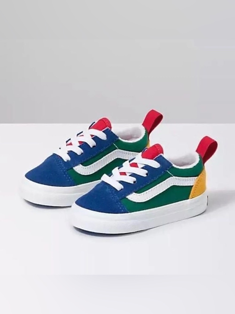 Vans Old Skool Elastic Lace Toddler 'Yacht Club'